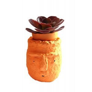mini maceta totem decorativo