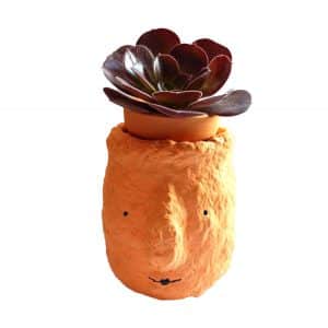 mini maceta totem decorativo